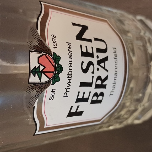 Felsen Brau Vintage Beer Stein Glass - Picture 2 of 4